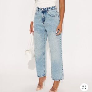 Fashion Nova high rise jeans